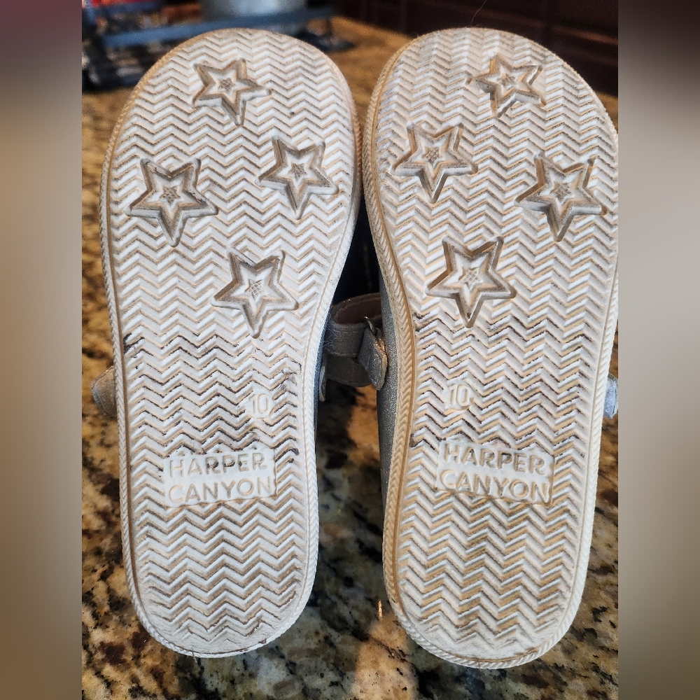Harper Cat Glitter Kids Shoes - Silver - Picture 6 of 6